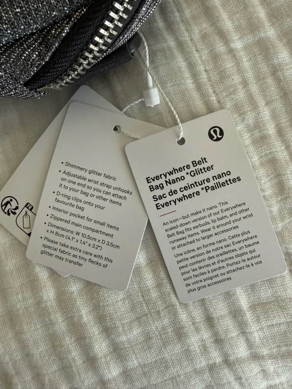 NWT Lululemon Everywhere Belt Bag Nano *Glitter